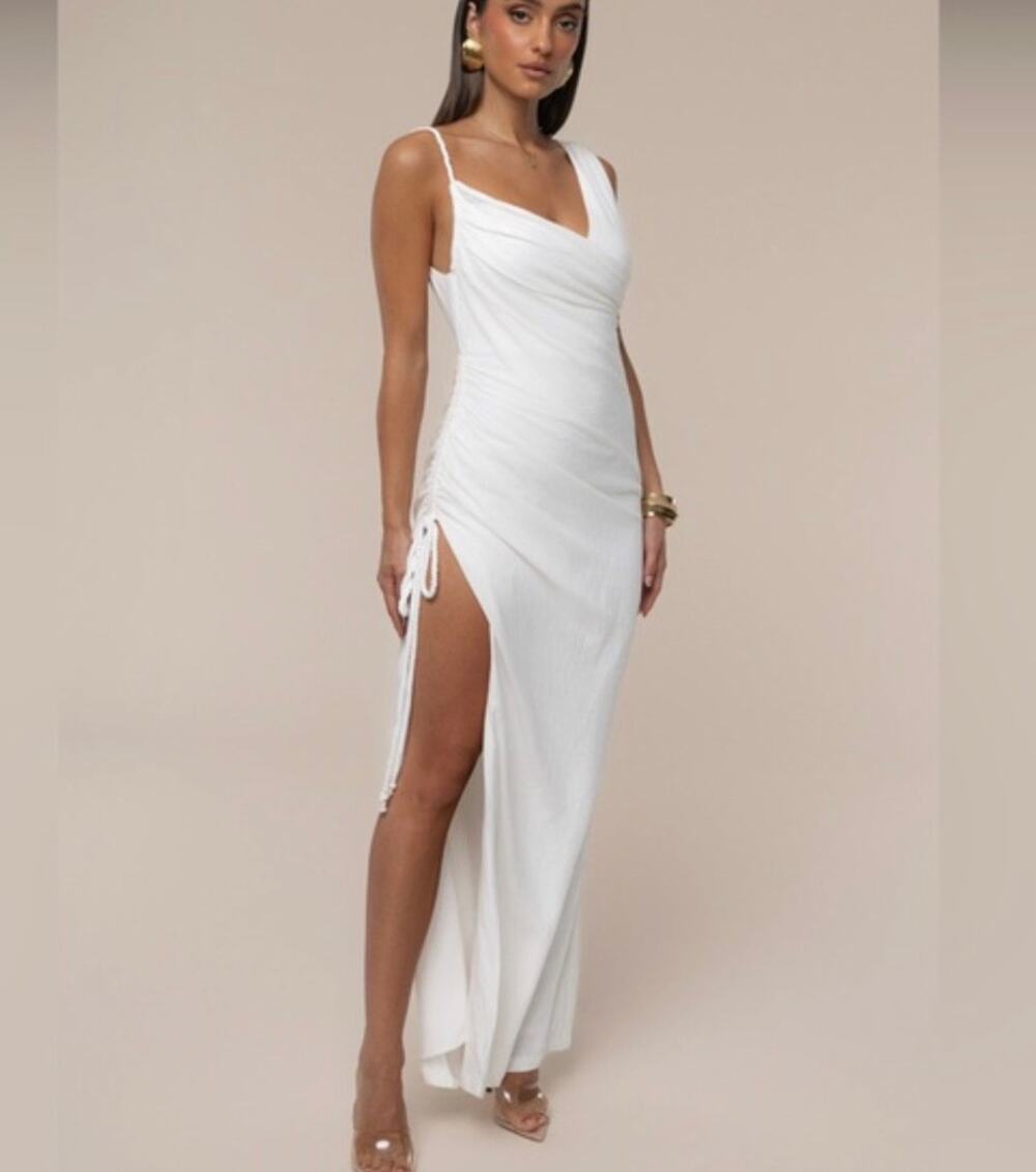 JLUXLABEL Dreaming of Summer Linen Dress XS